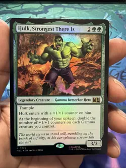 Hulk, Strongest There Is Commander: Marvel Super Heroes Foil - Image 1