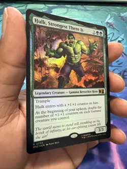 Hulk, Strongest There Is Commander: Marvel Super Heroes Foil - Image 2