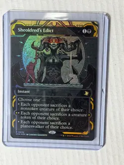 MTG Sheoldred's Edict Foil 0032 Strixhaven Ungraded Box 101 - Image 1