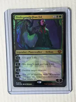 MTG Professor Dellian Fel Strixhaven Foil Ungraded Box 101 0214 - Image 1