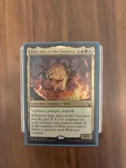 MTG Commander Deck - Voja, Jaws of the Conclave - Elf Wolf Tribal EDH - Image 1