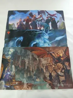 3 MTG Magic The Gathering Ultra Pro Playmats - Image 1