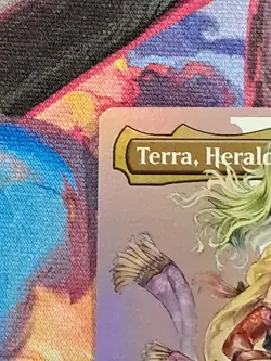 1x MTG Terra, Herald of Hope - Foil - Borderless Lp, English - Commander: - Image 5