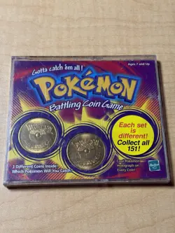 Brand New Sealed Pokemon Battling Coin Game Each Set Is Different 🔥 - Image 1