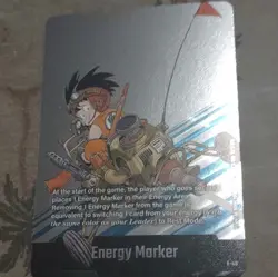 Bandai Dragon Ball Super Card Game Energy Marker Son Goku E-45 Foil - Image 1