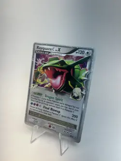 Pokemon Rayquaza C LV.X Promo Holo Diamond and Pearl DP47 - Image 3