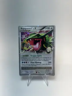 Pokemon Rayquaza C LV.X Promo Holo Diamond and Pearl DP47 - Image 5