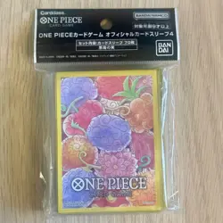 Official One Piece Card Game Card Sleeves Vol. 4 (Devil Fruit) - from Japan - Image 1