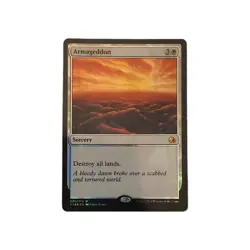 Wizards of the Coast Armageddon V14 Foil White EN 001/015 2014 Mythic - Image 1