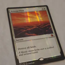 Wizards of the Coast Armageddon V14 Foil White EN 001/015 2014 Mythic - Image 3