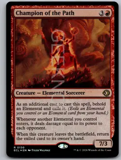 Champion of the Path 130 Rare Lorwyn Eclipsed Magic: The Gathering Near Mint - Image 1