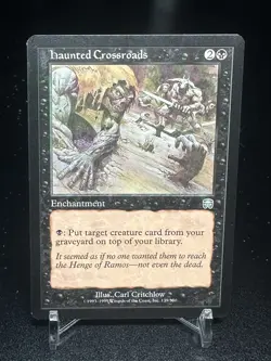 MTG Magic the Gathering Haunted Crossroads (138/350) Mercadian Masques LP - Image 1
