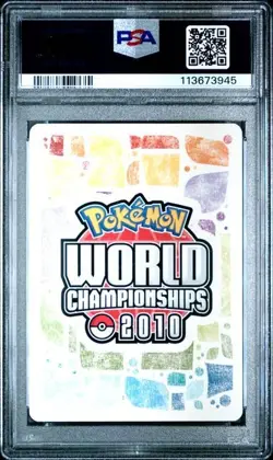POP 1 PSA 10 Machamp 20/100 2010 World Championships WCS Deck Pokemon Promo TCG - Image 2