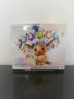 Pokemon TCG Prismatic Evolutions ETB Elite Trainer Box New Factory Sealed - Image 1