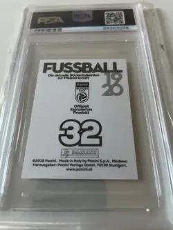 ERLING HAALAND ROOKIE Panini Fussball Bundesliga 2019 RC #32 PSA 10 - Image 3