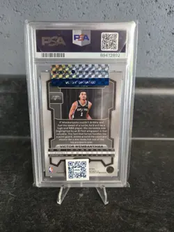 2023-24 Panini Prizm Victor Wembanyama #136 Ice PSA 10 - Image 2