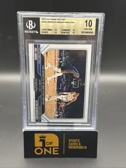 2023-24 Panini Instant # 1/2944 - BGS 10 - Victor Wembanyama RC / Joel Embiid - Image 2