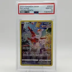 PSA 10 Latias Full Art GG20/GG70 FA Galarian Gallery 2023 Pokemon Crown Zenith - Image 1