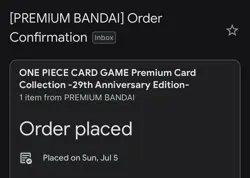 Presale Confirmed ONE PIECE Card Game P-159 29th Anniv. Edition 8 Card Set ENG - Image 4