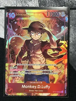 MONKEY D LUFFY - One Piece ST10-006 - PROMO Super Rare - Treasure Booster - Image 1