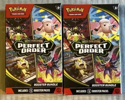 Pokemon Perfect Order Booster Bundle Box X 2 NEW FACTORY SEALED Ships TODAY - Image 1