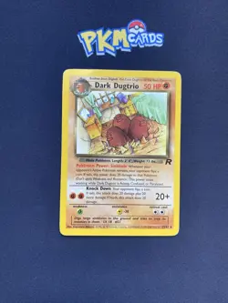 Pokemon TCG Dark Dugtrio Team Rocket 23/82 Regular Rare HP. - Image 1