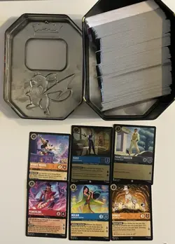 Disney Lorcana Bulk Collection | Fabled Bundle | Rares Inc. | Over 300 Cards - Image 1