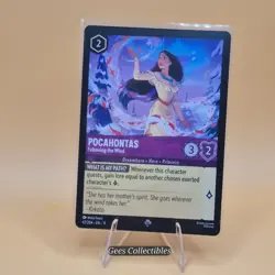 POCAHONTAS - Following the Wind - Super Rare - Disney's Lorcana - 42/204 EN11 - Image 1