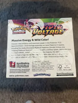 Pokemon TCG Sword & Shield Vivid Voltage Booster Box English 2020 - Sealed - Image 5