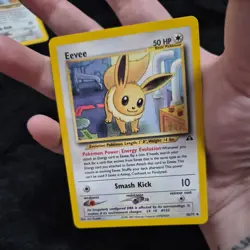 LP Eevee 38/75 Pokemon Neo Discovery Uncommon Card - Image 1