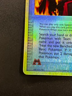 Maxie 73/95 - Team Magma vs Team Aqua Reverse Holo Pokemon Card Vintage LP - Image 2