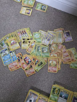 Pokemon Base Set bulk lot 750+ cards WOTC Vintage varied condition - Image 2