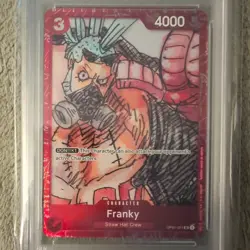 Franky-ONE PIECE FILM RED Edition-) OP01-021 One Piece Promotion Cards Foil - Image 2