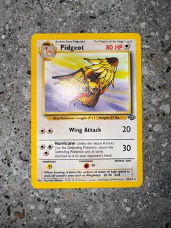 Pokemon TCG Cards Pidgeot 24/64 Jungle Rare - Image 3