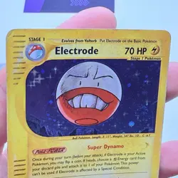 CARTA POKEMON CARD - ELECTRODE HOLO H7/H32 - ENG - AQUAPOLIS - PLAYED POOR - Image 3