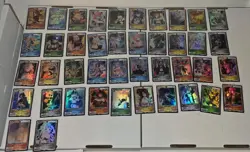 RESERVED Vcard Tcg Rising Stars First Edition Card Lot Power 8 Holo-Foil Set - Image 1