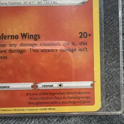 Moltres SWSH185 SWSH: Sword & Shield Promo Cards Holo - Image 5