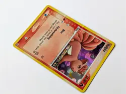 Vulpix 72/106 EX Emerald Reverse Holo Stamped Pokemon Card 2000s Vintage LP Raw - Image 2