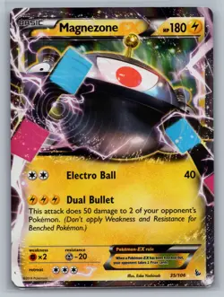 Magnezone EX XY - Flashfire #35/106 Ultra Rare,Holo Pokemon Card - Image 1