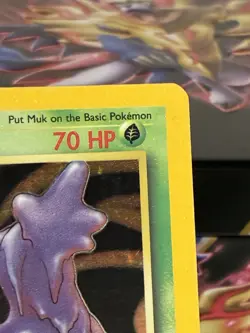 Pokemon TCG - Muk 13/62 Fossil - Unlimited - Holo - Image 2