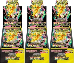 3boxes Pokemon Card High Class pack MEGA Dream ex Box "M2a" Japanese w/shrink - Image 1