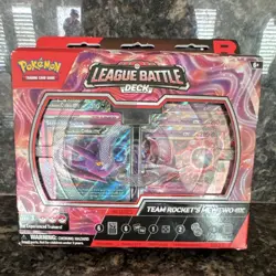 Pokemon League Battle Deck Team Rocket's Mewtwo ex Ready-to-play Foil Cards - Image 1