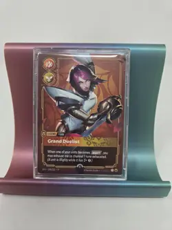 Riftbound METAL Card - Fiora Grand Duelist - Prize Wall Las Vegas - Image 1
