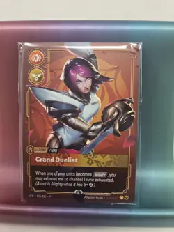 Riftbound METAL Card - Fiora Grand Duelist - Prize Wall Las Vegas - Image 3