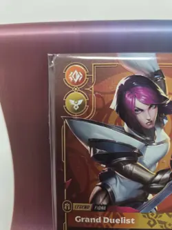 Riftbound METAL Card - Fiora Grand Duelist - Prize Wall Las Vegas - Image 4