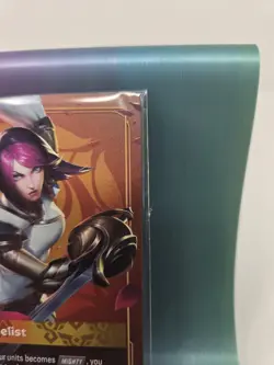 Riftbound METAL Card - Fiora Grand Duelist - Prize Wall Las Vegas - Image 5