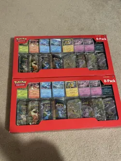 Costco Pokemon Prismatic Evolutions 8 Mini Tins 2 Pack - Image 1