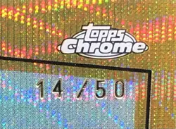 2026 Topps Disney Neon CHROME MICKEY MOUSE AUTO /50 GOLD WAVE SP No. MSA-CDI 📈 - Image 5