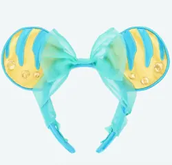 Tokyo Disney Resort Minnie Ears Ariel The Little Mermaid Flounder 2025 Japan - Image 1