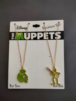 Disney The Muppets Kermit the Frog Best Friend Necklace Set - Image 1